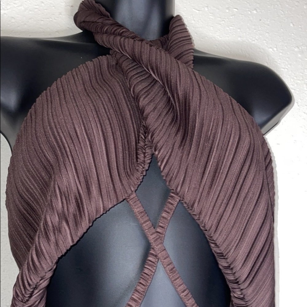 Fashion nova, brown jumpsuit, size 12